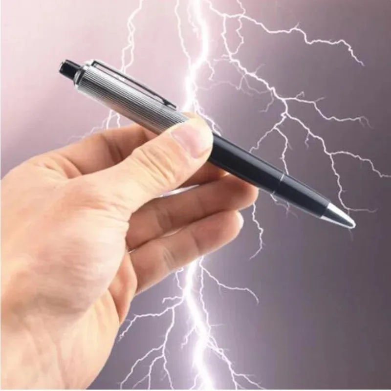 1 個クリエイティブ電気ショックペンおもちゃユーティリティガ - Shock Pen Prank Toy のレビューと価格