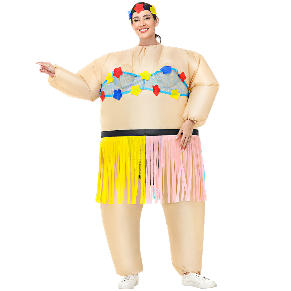 ホットアダルトブルーパープルバレエドレスインフレータブルコス - Inflatable Dinosaur Costume Adult のレビューと価格