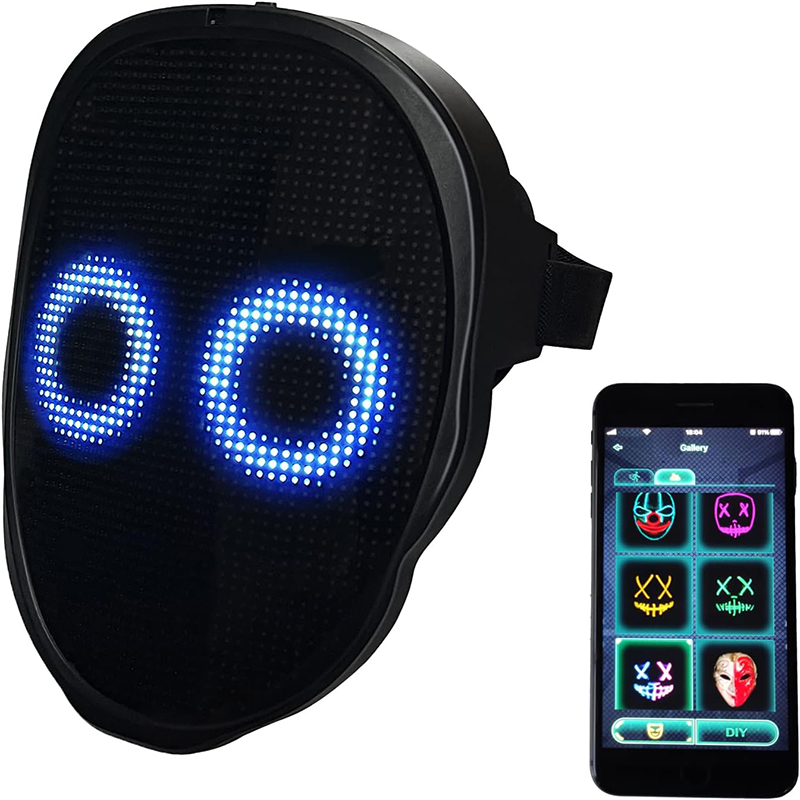 パーティー LED ライトアップ マスク ジェスチャー セン - Led Purge Mask Halloween のレビューと価格