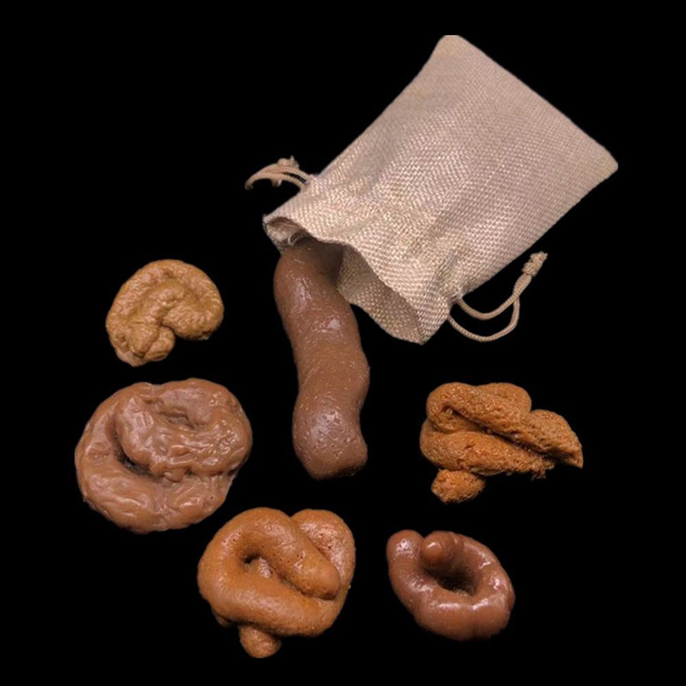 6個入り タードトリッキー フールズデー ストレス解消 フェ - Fake Poop Gag Gift のレビューと価格