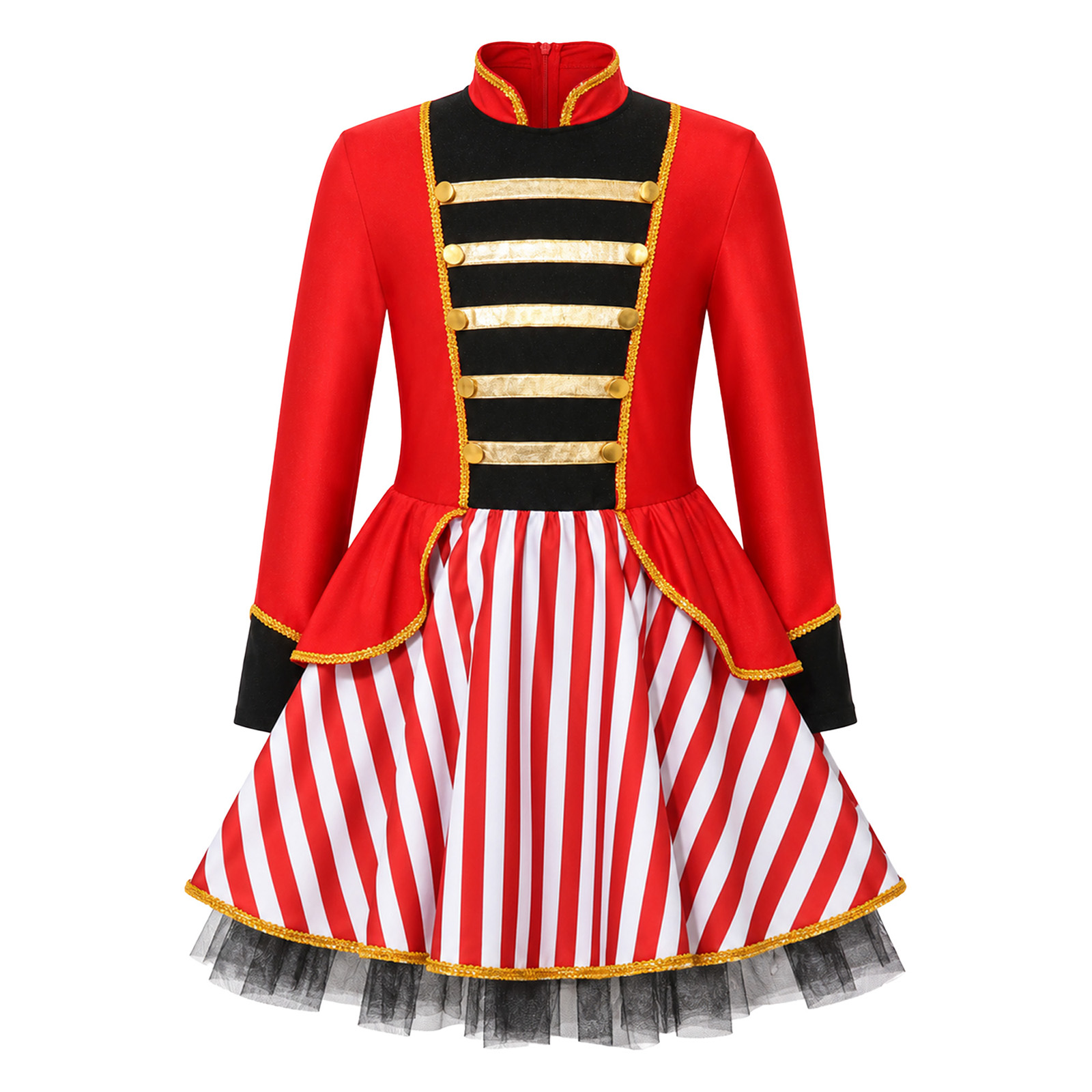 ダンスサークスのリングマスター風コスチューム。きらめくスパン - Costumes のレビューと価格