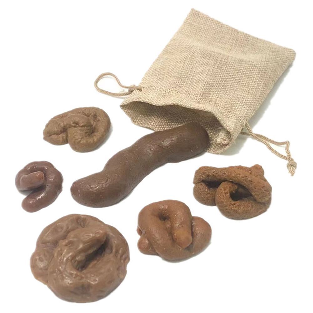 6 個ジョークガジェットスクイッシュ愚者の休日トリッキーおも - Fake Poop Gag Gift のレビューと価格