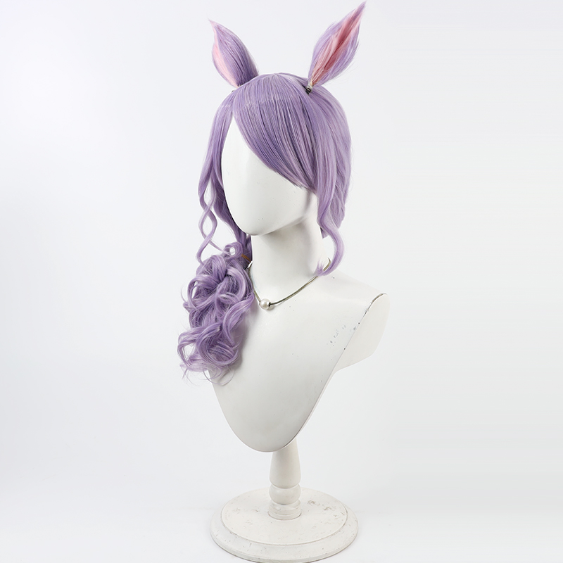 メジロ コスプレウィッグ ウマ娘 プリティーダービー パープ - Anime Cosplay Wig Heat Resistant のレビューと価格