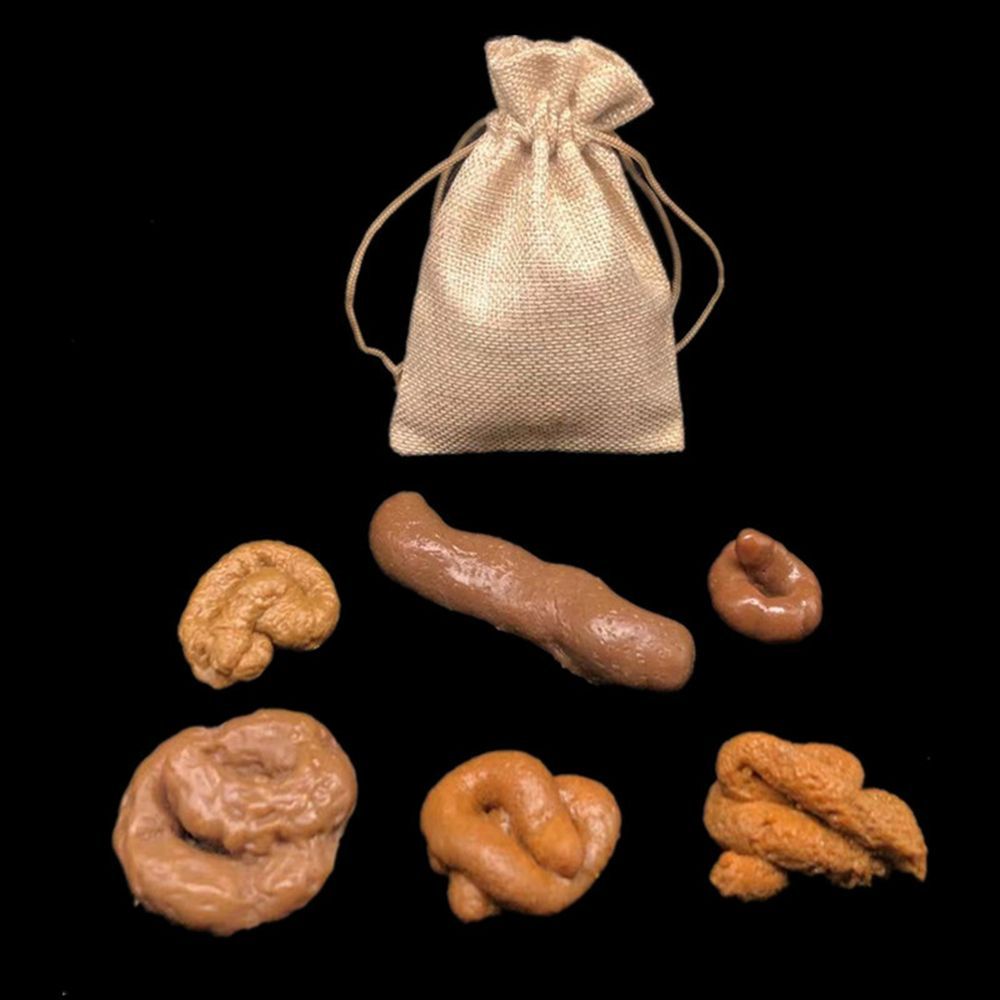 6個セット エイプリルフール フェイクうんち ノベルティ ハ - Fake Poop Gag Gift のレビューと価格